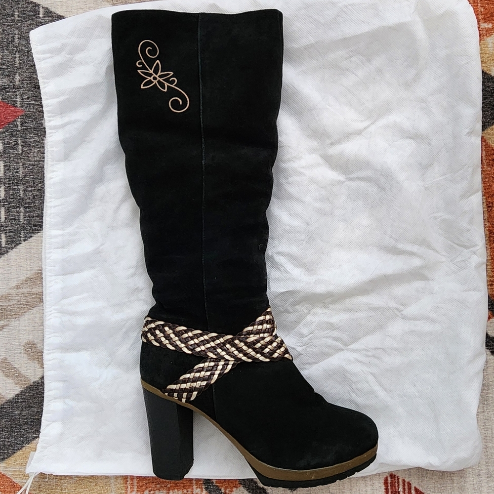 REAL Fur Suede winter boots